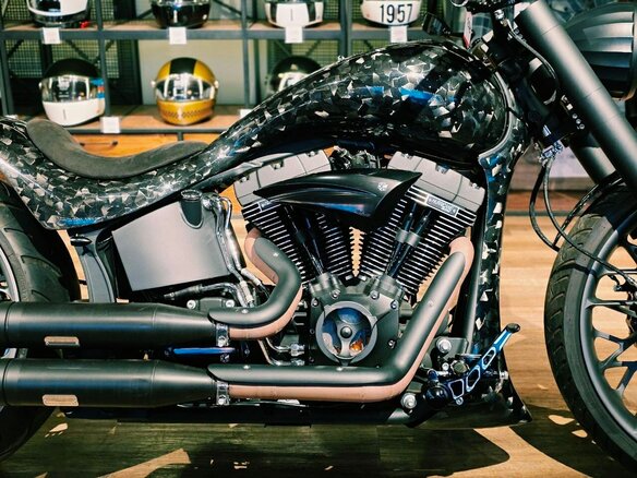 2012 Harley-Davidson Fat Boy, чёрный, 3700000 рублей - вид 6