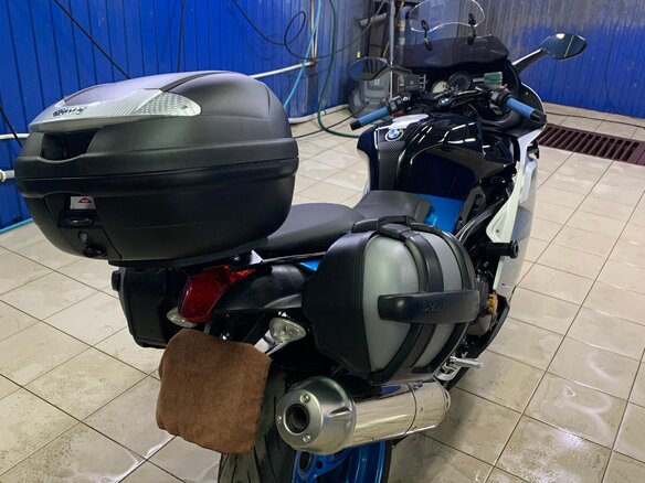 2008 BMW K 1200 S, синий, 700000 рублей - вид 8