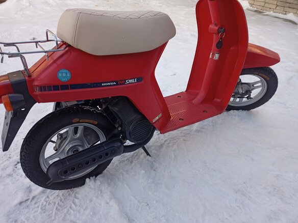 1986 Honda Eve Smile, красный, 65000 рублей - вид 23