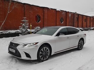 2018 Lexus LS 500 V, белый, 7500000 рублей, вид 4