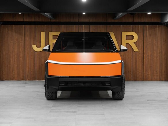 2024 Tesla Cybertruck Cyberbeast, оранжевый, 18500000 рублей - вид 6