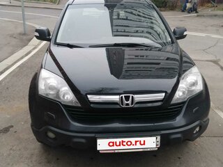 2007 Honda CR-V III, чёрный, 990000 рублей, вид 1
