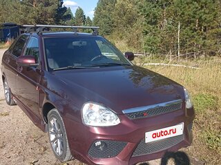 2012 Lada (ВАЗ) Priora I, пурпурный, 750000 рублей, вид 2