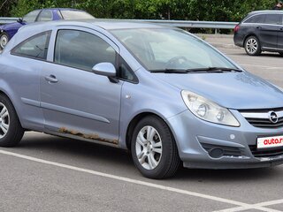 2007 Opel Corsa D, голубой, 299999 рублей, вид 3