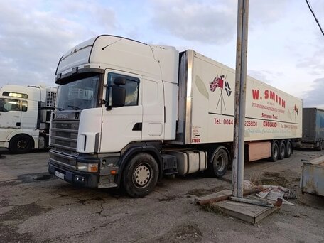 2002 Scania R-Series, белый, 1000000 рублей, вид 2