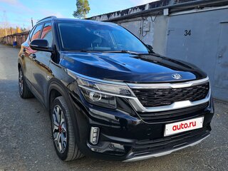 2021 Kia Seltos I, чёрный, 2300000 рублей, вид 2