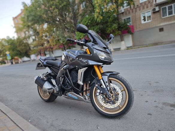 2008 Yamaha FZ1, серый, 640000 рублей - вид 6