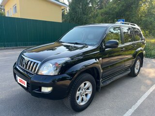 2006 Toyota Land Cruiser Prado 5-speed 120 Series, чёрный, 2300000 рублей, вид 3