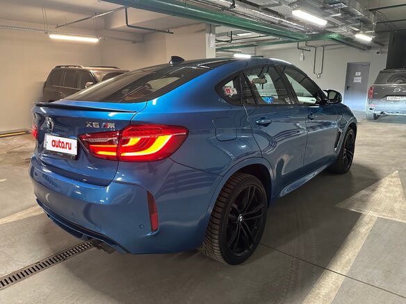 2015 BMW X6 M II (F86), голубой, 3350000 рублей - вид 8