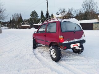 2003 Lada (ВАЗ) 1111 Ока, красный, 99000 рублей, вид 1