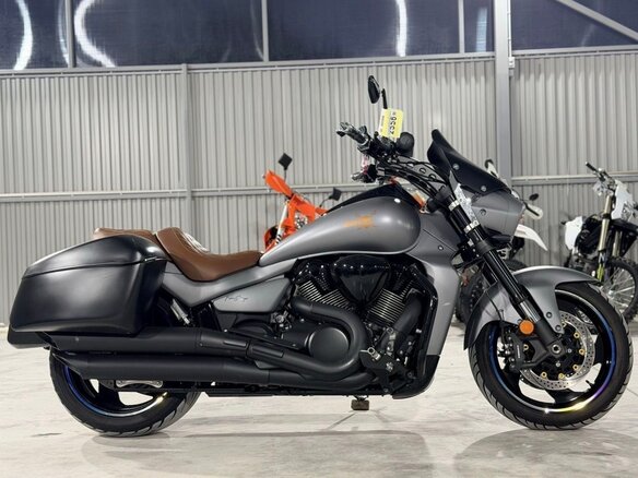 2017 Suzuki Boulevard M109R, серый - вид 7