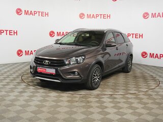 2017 Lada (ВАЗ) Vesta SW Cross I, коричневый, 950000 рублей, вид 1