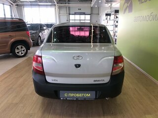 2013 Lada (ВАЗ) Granta I, серебристый, 255000 рублей, вид 5