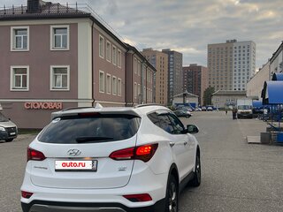 2017 Hyundai Santa Fe III Рестайлинг, белый, 2500000 рублей, вид 5