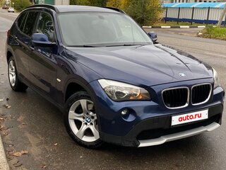 2012 BMW X1 18i I (E84), синий, 1045000 рублей, вид 4
