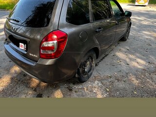 2014 Lada (ВАЗ) Kalina II, коричневый, 350000 рублей, вид 4