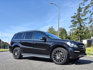 2012 Mercedes-Benz GL-Класс 350 I (X164) Рестайлинг, чёрный, 1600000 рублей, вид 4