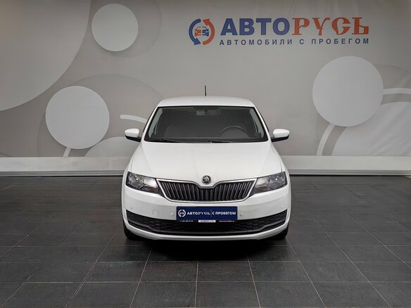 2018 Skoda Rapid I Рестайлинг, белый - вид 2