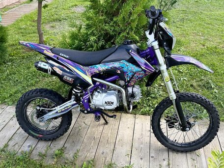 2022 BSE MX 125, фиолетовый, 73000 рублей, вид 2