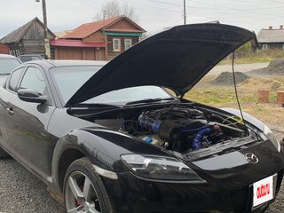2004 Mazda RX-8 I, чёрный, 420000 рублей, вид 2