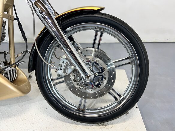 2003 Harley-Davidson Softail Deuce, золотистый, 810000 рублей - вид 12