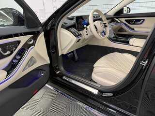 2021 Mercedes-Benz S-Класс 450 Long 4MATIC VII (W223), чёрный, 19200000 рублей, вид 2