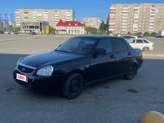 2007 Lada (ВАЗ) Priora I, чёрный, 310000 рублей, вид 2