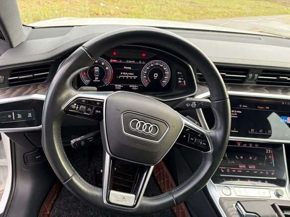 2020 Audi A6 45 TFSI V (C8), белый, 5000000 рублей - вид 11