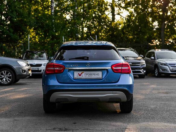 2014 Mercedes-Benz GLA 200 I (X156), голубой, 1435000 рублей - вид 3