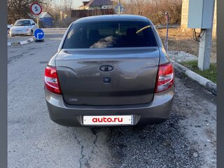 2014 Lada (ВАЗ) Granta I, коричневый, 350000 рублей, вид 3