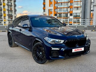 2020 BMW X6 40i III (G06), синий, 7100000 рублей, вид 1