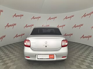 2017 Renault Logan II, серебристый, 620000 рублей, вид 4