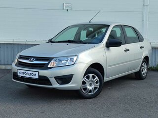 2018 Lada (ВАЗ) Granta I, серебристый, 425000 рублей, вид 2