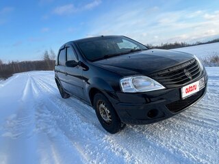 2009 Renault Logan I, чёрный, 400000 рублей, вид 4