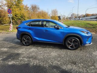 2020 Lexus NX 200 I Рестайлинг, синий, 3450000 рублей, вид 2