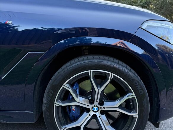 2020 BMW X6 M50d III (G06), синий, 6100000 рублей - вид 9