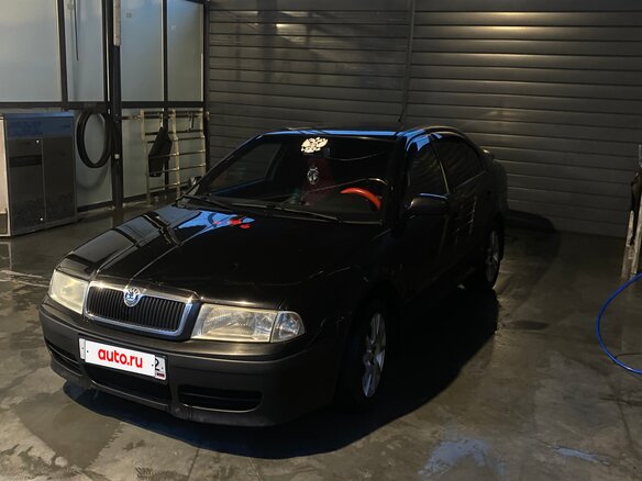 2008 Skoda Octavia I (A4) Рестайлинг, чёрный, 360000 рублей