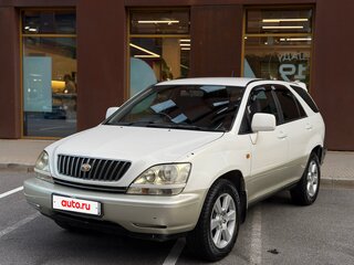 1998 Toyota Harrier I (XU10), белый, 685000 рублей, вид 1
