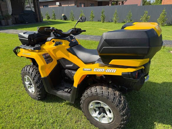 2012 BRP Can-Am Outlander 500, жёлтый, 999999 рублей - вид 15
