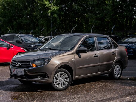 2019 Lada (ВАЗ) Granta I Рестайлинг, коричневый, 490001 рублей, вид 1