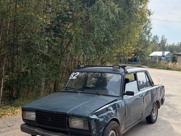 1999 Lada (ВАЗ) 2107, зелёный