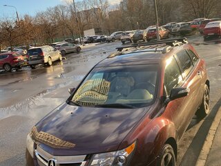 2007 Acura MDX II, пурпурный, 950000 рублей, вид 3