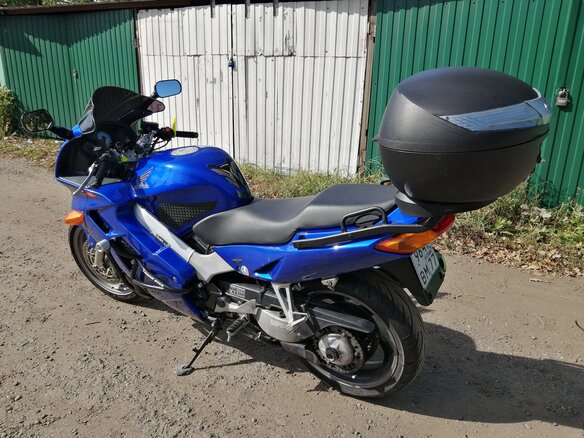 2001 Honda VFR 800, синий, 385000 рублей - вид 8