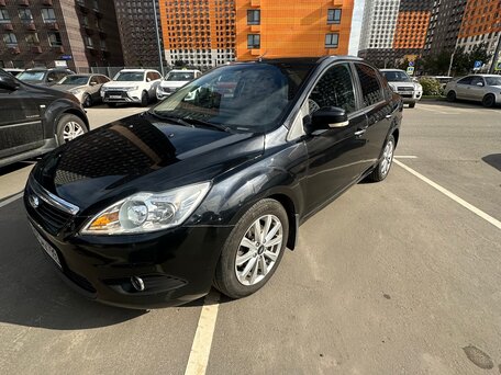 2011 Ford Focus II Рестайлинг, чёрный, 520000 рублей, вид 2