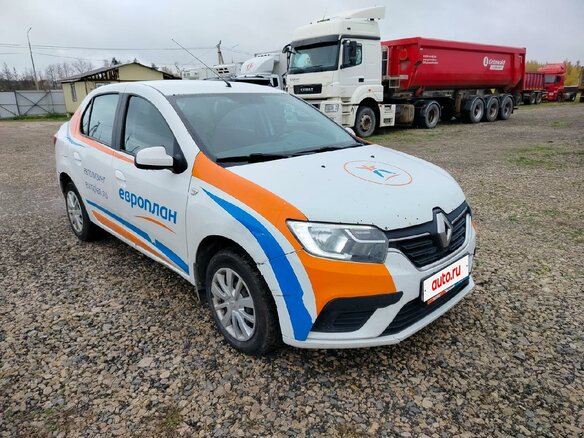 2020 Renault Logan II Рестайлинг, белый, 720000 рублей - вид 1