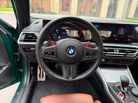 2022 BMW M3 Competition Package VI (G80), зелёный, 11500000 рублей - вид 33
