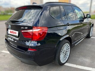 2016 BMW X3 20i xDrive II (F25) Рестайлинг, чёрный, 2200000 рублей, вид 3