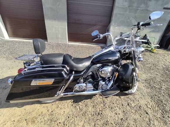 2005 Harley-Davidson Road King, чёрный, 1050000 рублей - вид 12