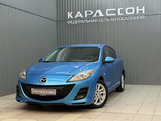 2009 Mazda 3 II (BL), голубой, 670000 рублей, вид 1