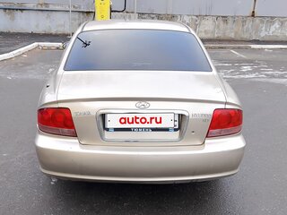 2005 Hyundai Sonata ТагАЗ IV (EF) Рестайлинг, бежевый, 330000 рублей, вид 3